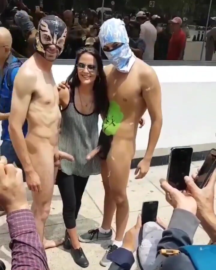 naked in the street at event 3