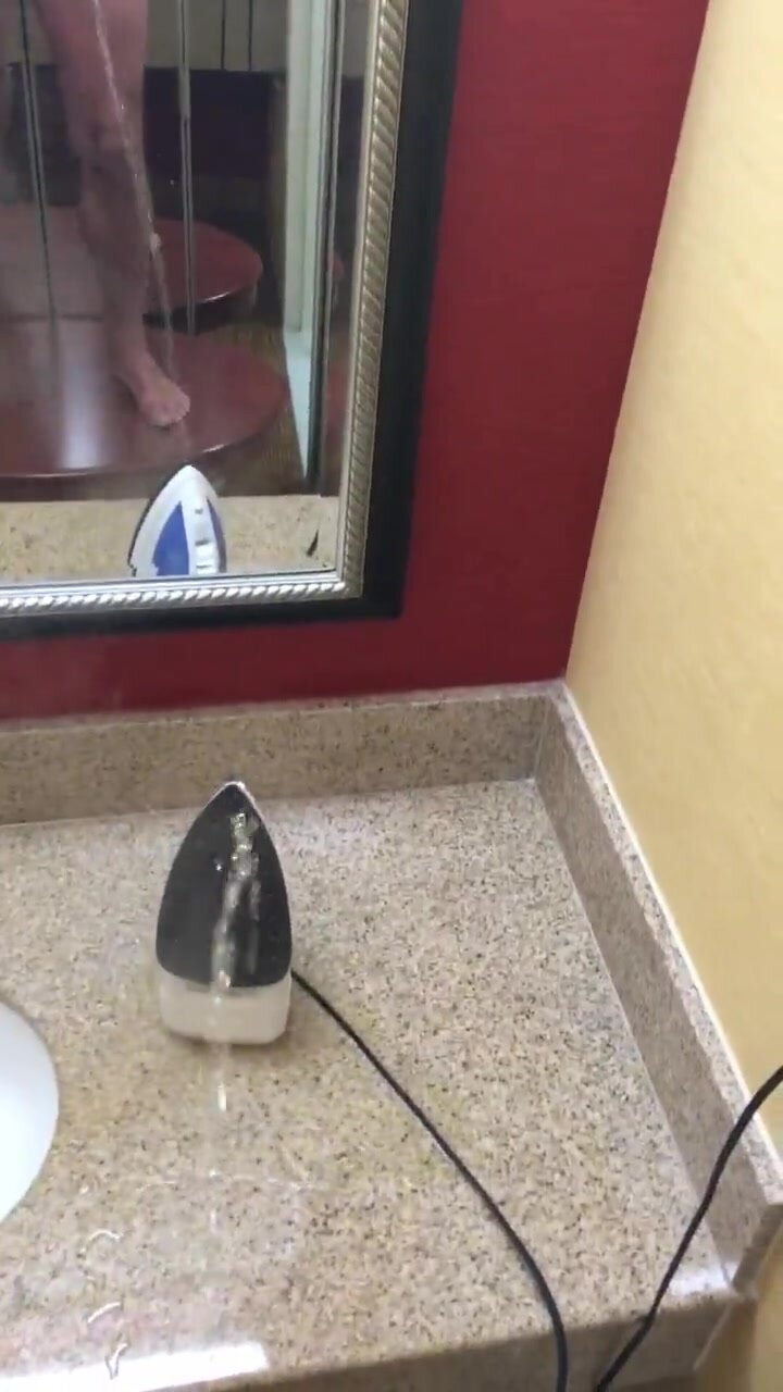 Piss on iron in hotel