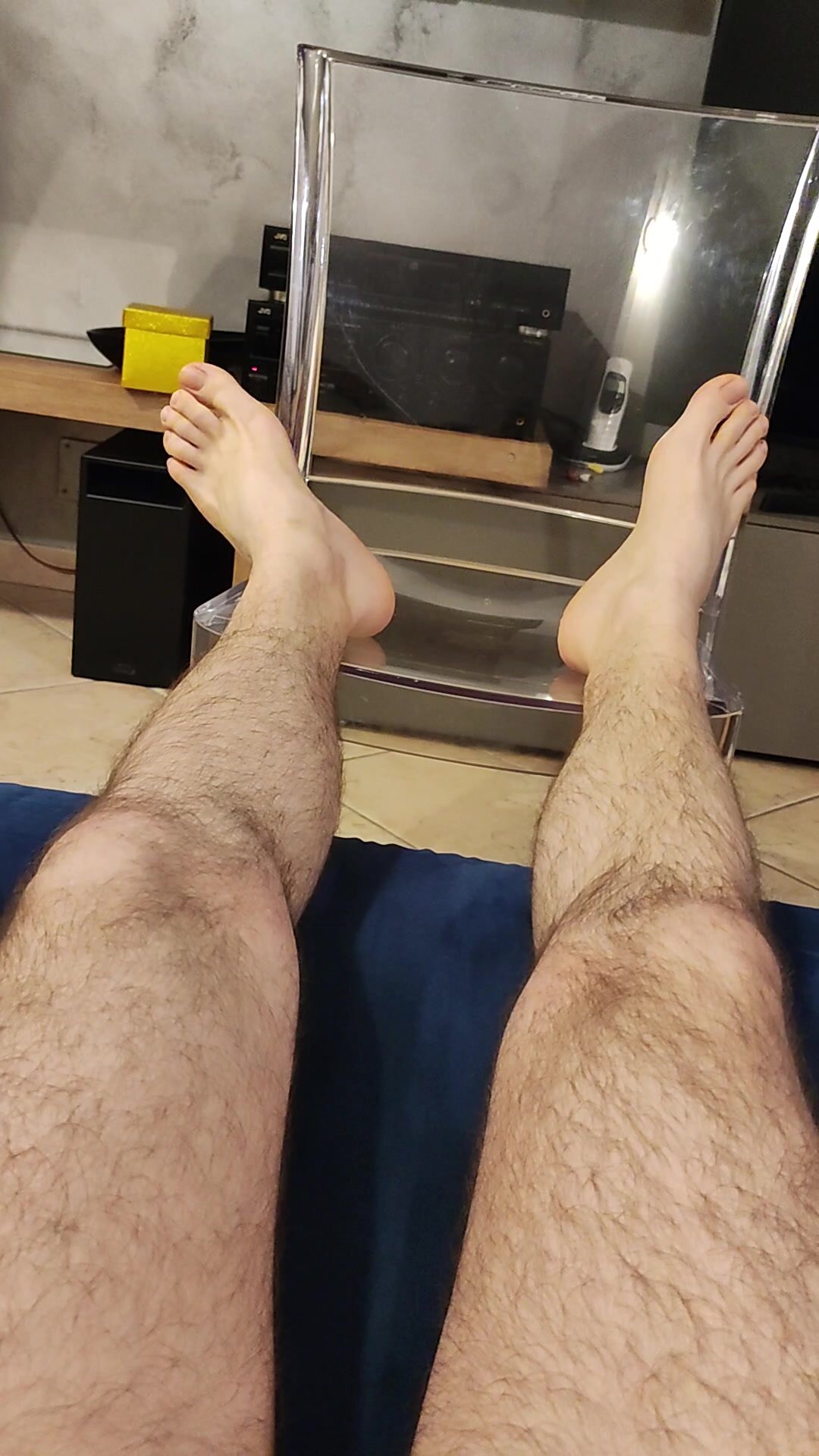 Hairy legs and feet