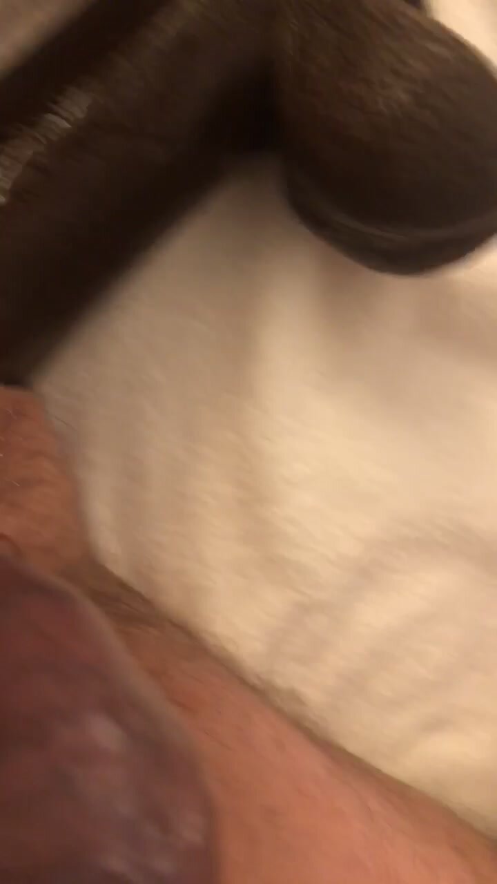 Wide Dildo in Ass