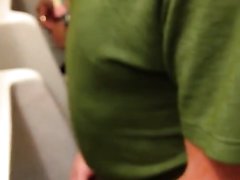 Spy Daddy Toilet Jacking Off 06 - bit blurry but hot
