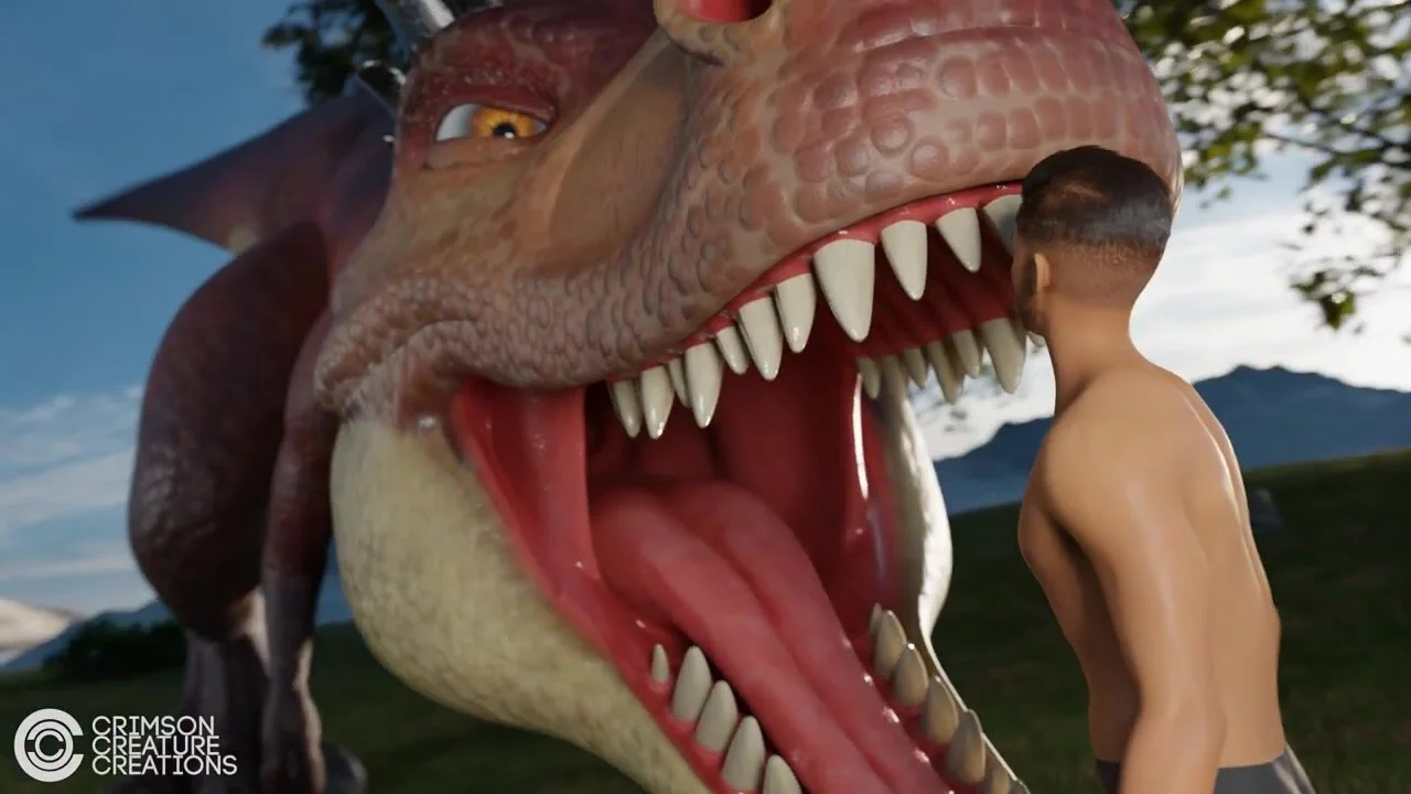 3d Dinosaur Porn - Momma Dino vore Men (Curiosity) - ThisVid.com