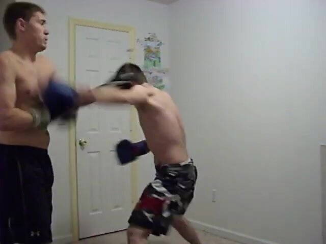 Brothers home boxing