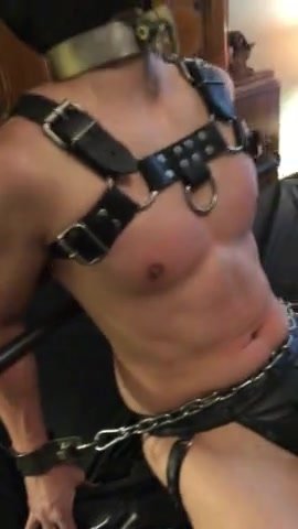 Chest Flogged after clamped and cropped