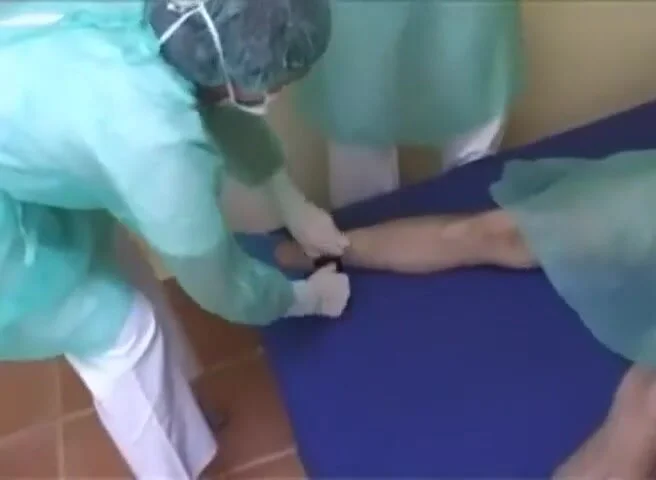 Surgical Nurse and Doctor Handjob - ThisVid.com