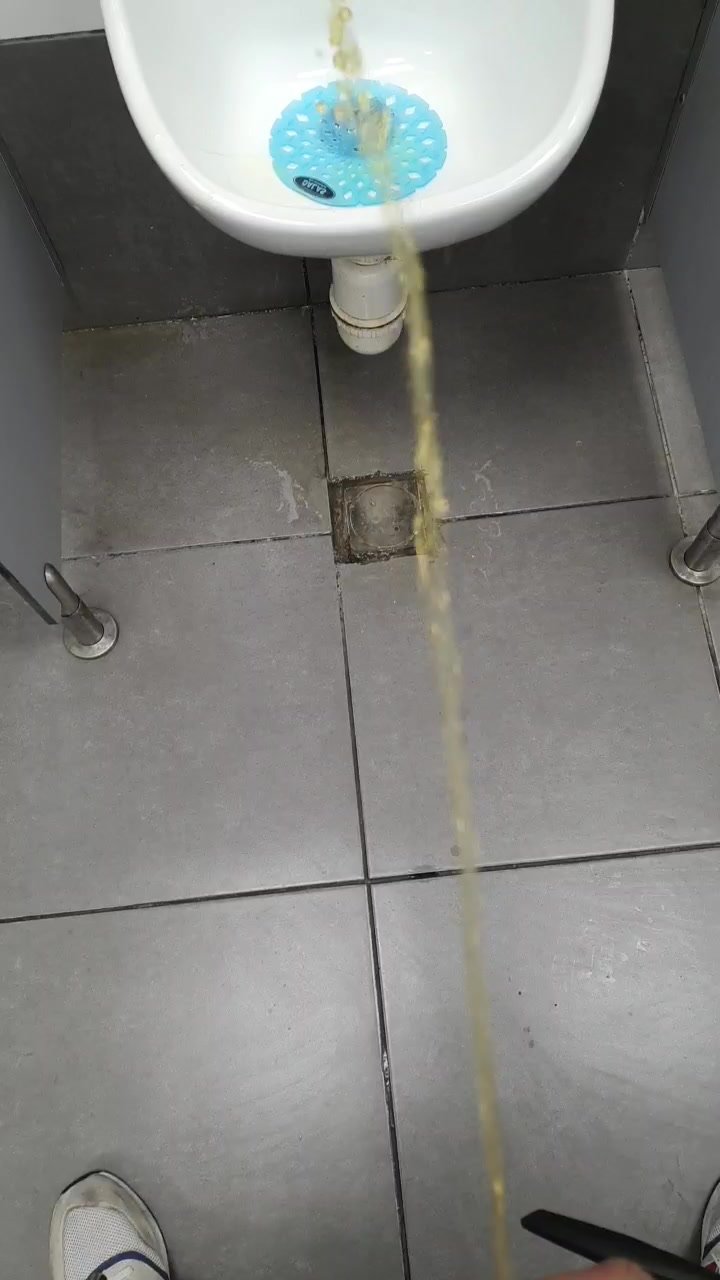 pissing from a distance