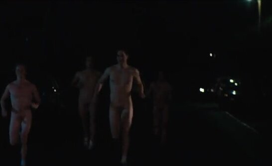 five naked in movie scene