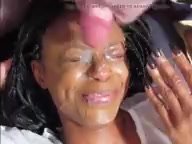 Ebony facial - video 2