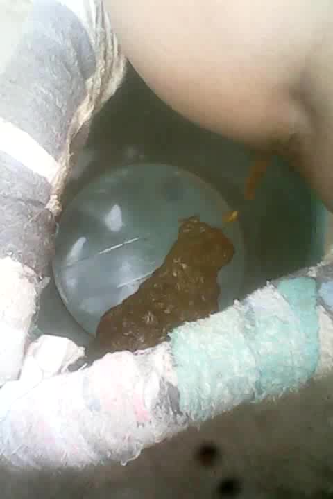 Diarrhea in the bucket