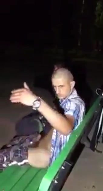 Drunk Cocksucker Caught in the Park