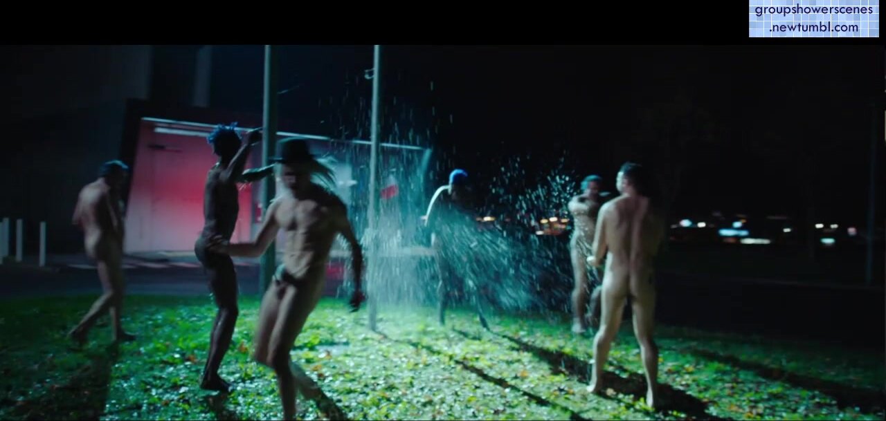 Nude crazy prisoners in a french movie