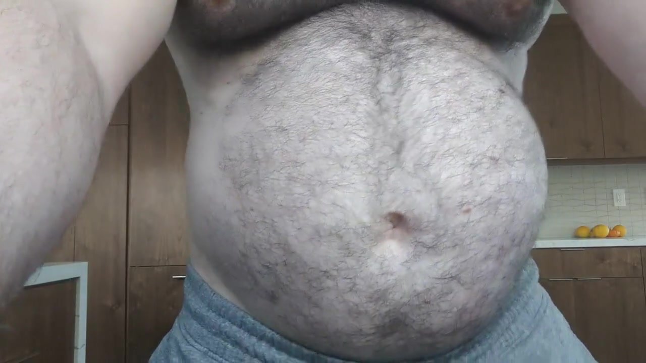 Big hairy belly