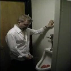 Guy Pissing Is Lent A Hand