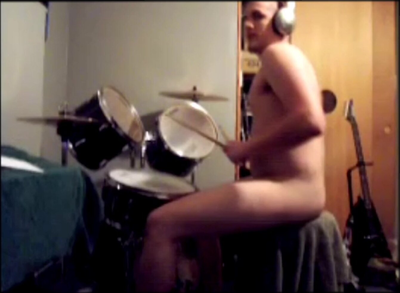 Naked Drummer