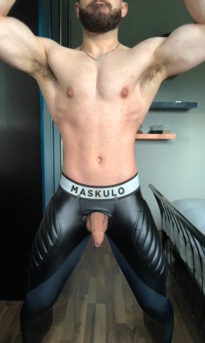 Maskulo fetish leggings