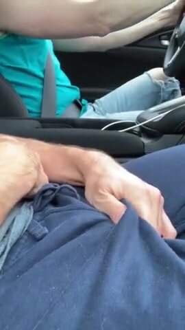 jerking with uber driver