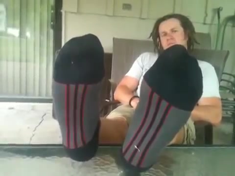 QB Peter's socks and feet
