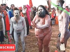 Fat Indian men naked in celebration