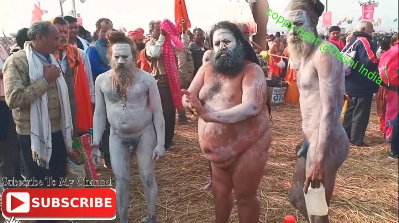 Fat Indian men naked in celebration