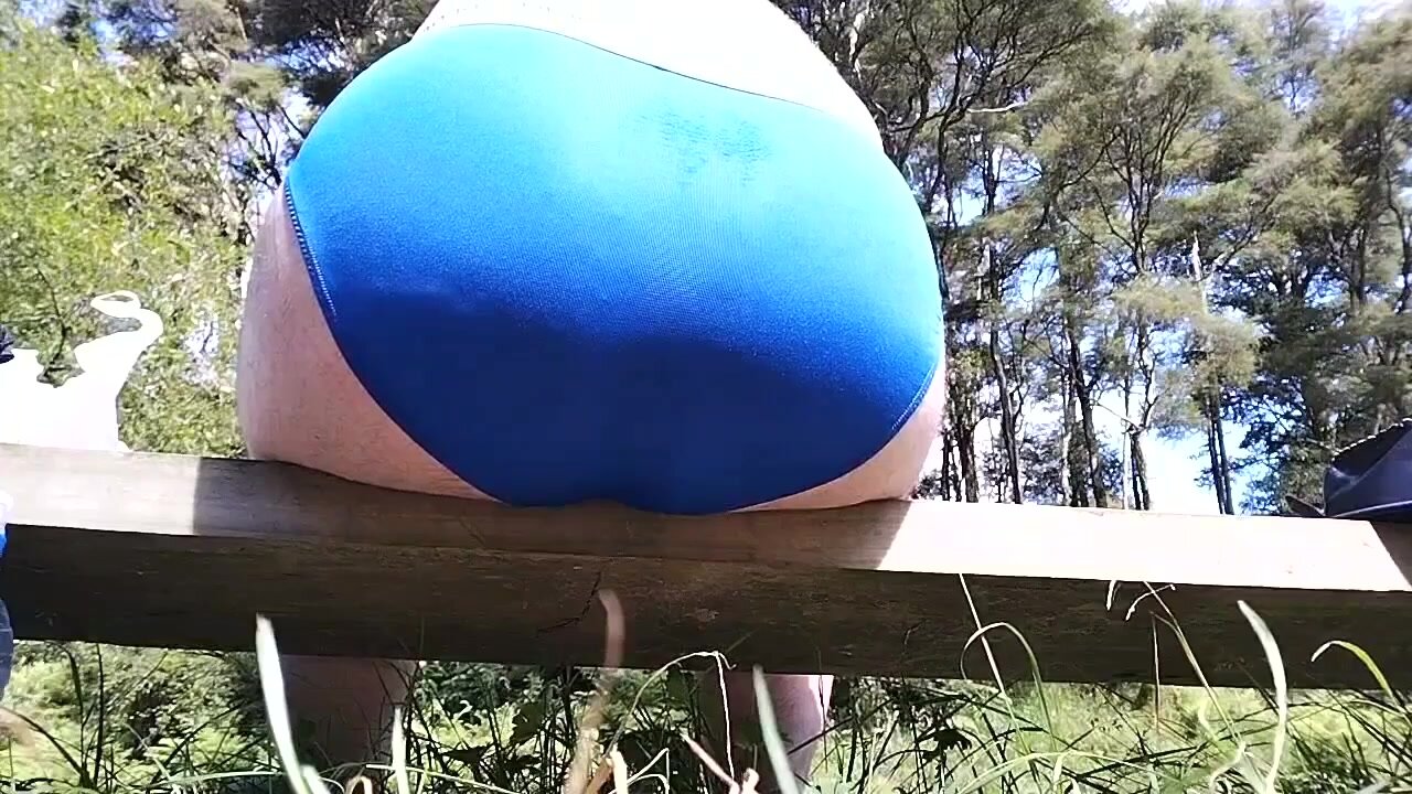 Pooping in the woods - video 3