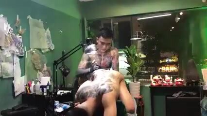 Fart while getting tattoos