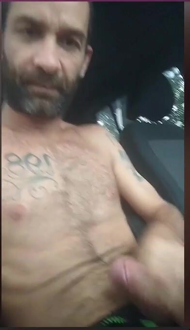 sexy dude in the car