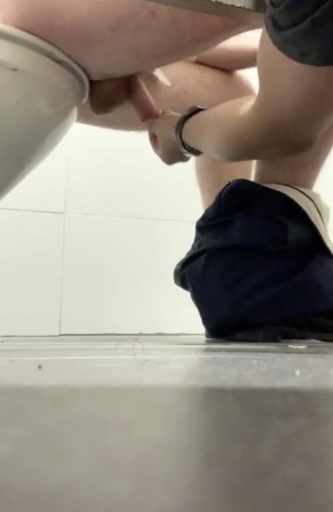 Spy Daddy Toilet Jacking Off 11 - understall help