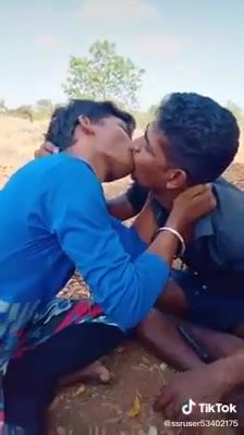 Indian boys kissing - video 2