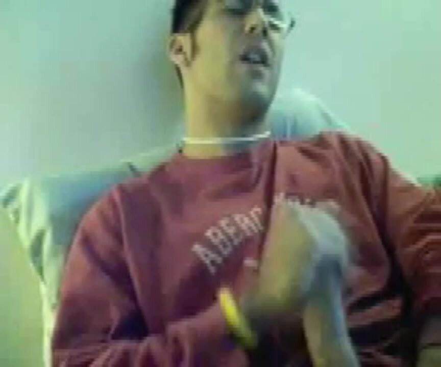 Cum in his eye - video 2