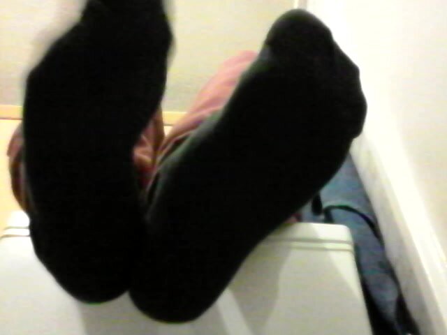 Black Socked Feet