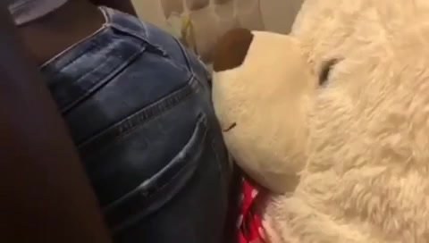 Jeansfart teddy bear