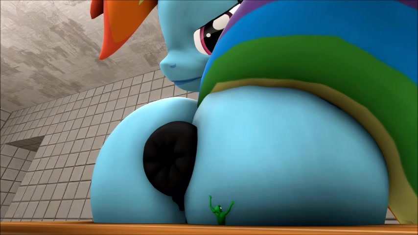 Rainbow Dash Porn Pov - Animation: Rainbow Dash Giantess Butthole - ThisVid.com