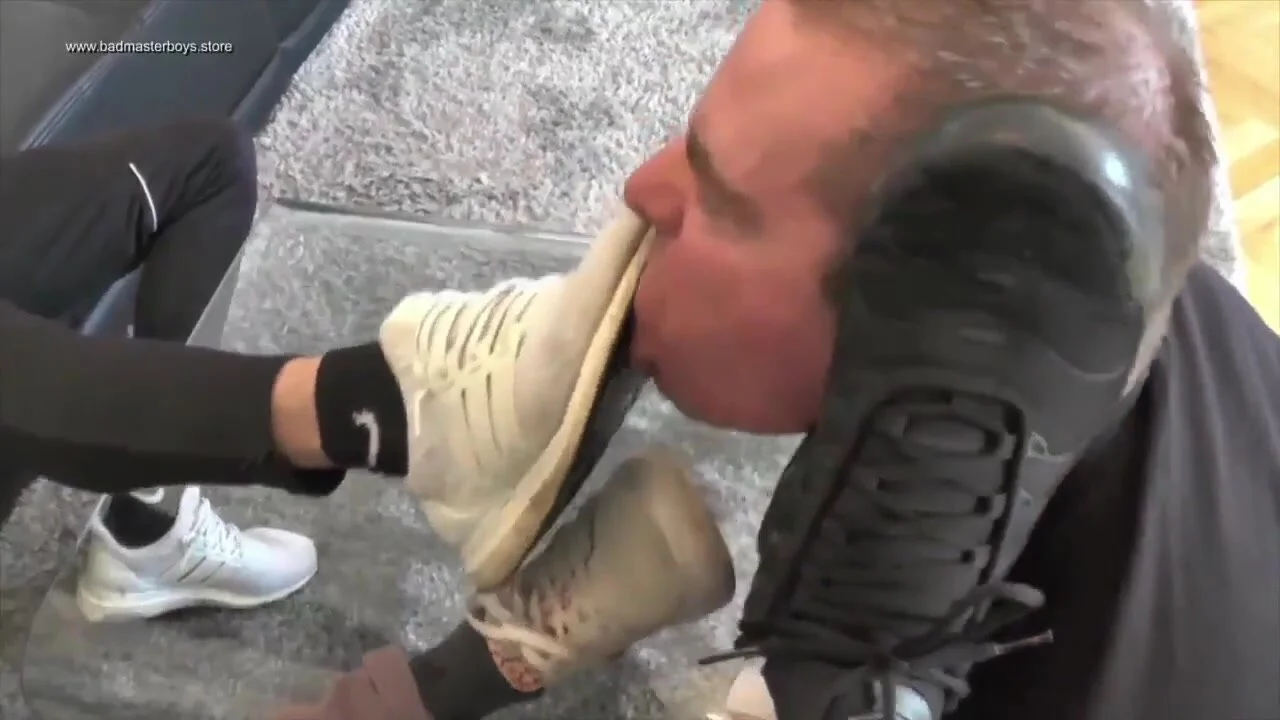 Licking Master Sneaker Porn