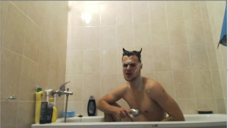 sexy russian boy in his bath