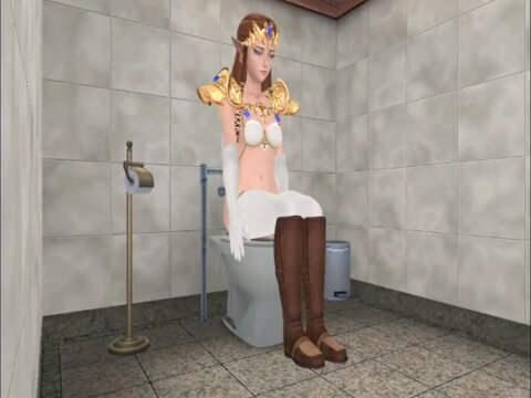 Princess Zelda poop