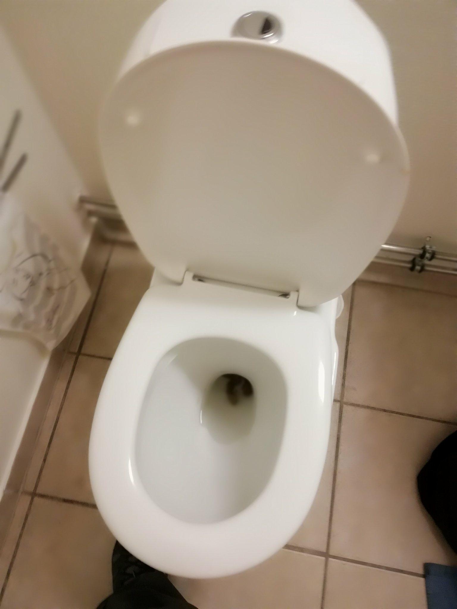 me poop on public toilet