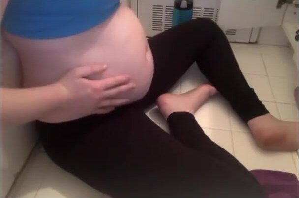 Petite Girl Bloated Belly Burps