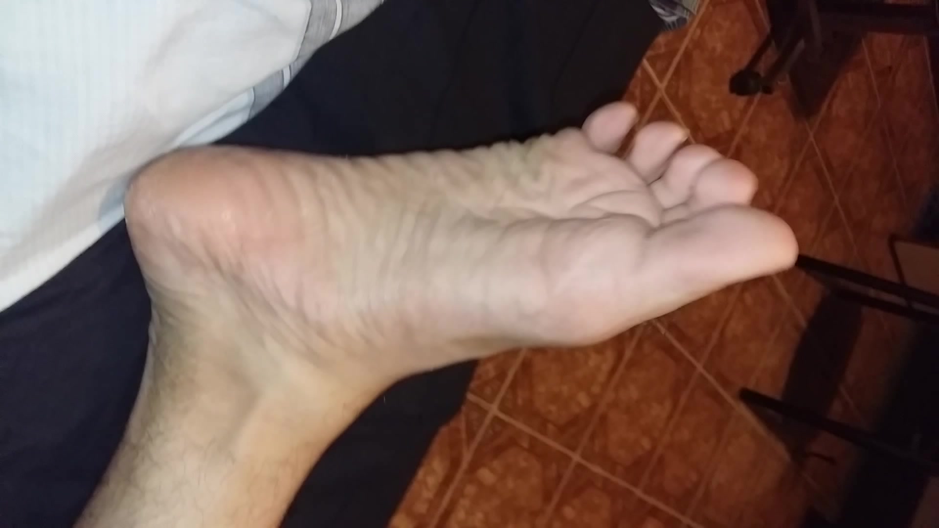 My feet.