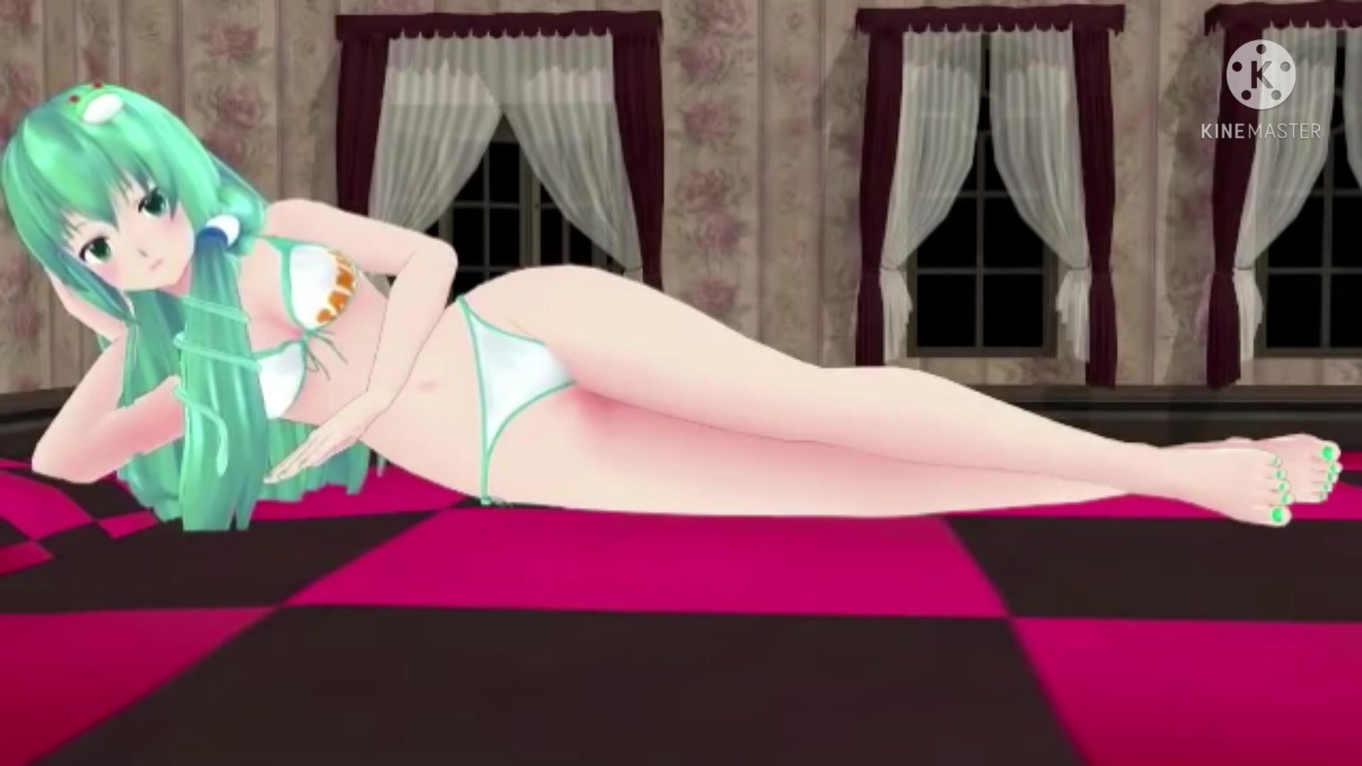 Girls farting animations comp. 2