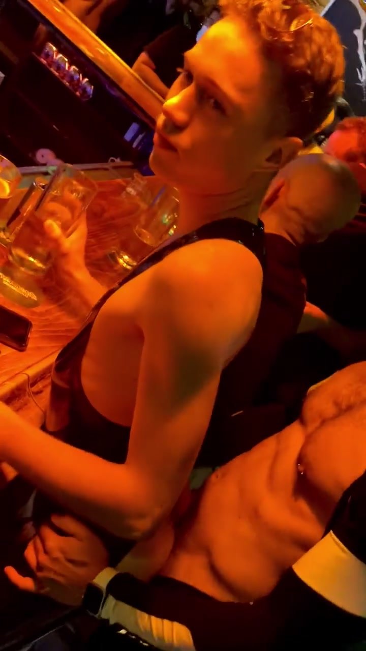 In the club