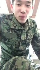 Army Soldier Jerk off Part 1