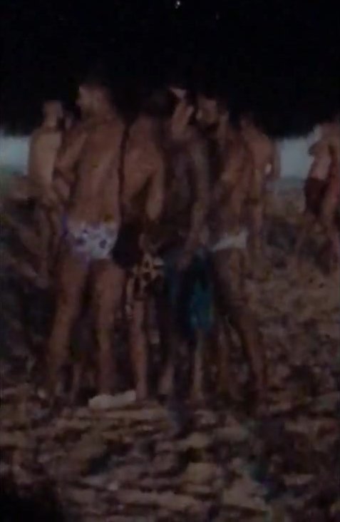 Gay fun in a Brazilian beach