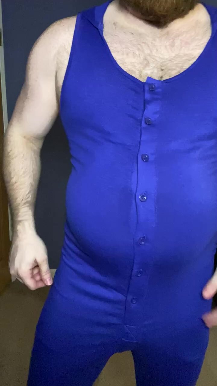 Hairy Belly in Pjs
