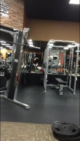 Public Gym Masturbation