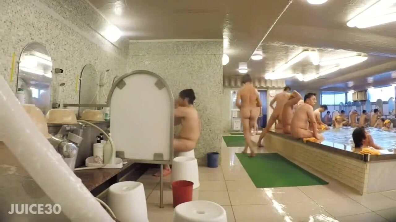 Sexy men on the sauna