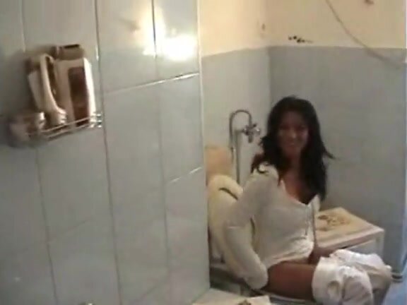 lady on the toilet - video 2