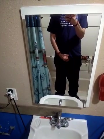 Bathroom wank - video 4