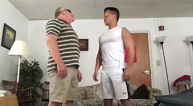 Young muscle gets ball grabbed