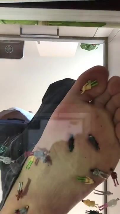 Under glass tiny foot squash