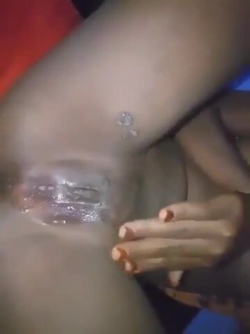 FGM - Circumcised Woman masturbates